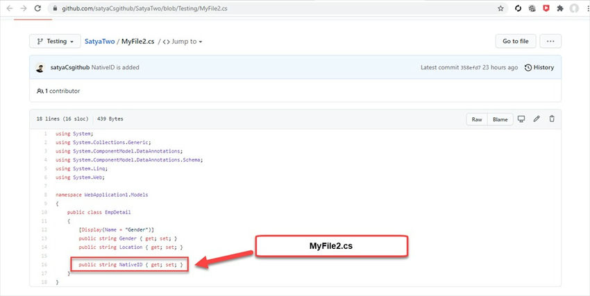 Check new properties 